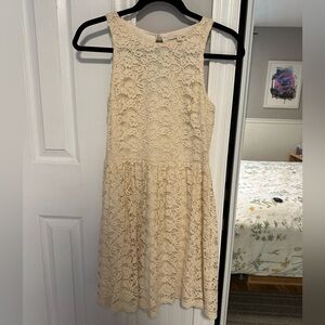 Women’s cream dress